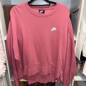 Nike crop sweatshirt